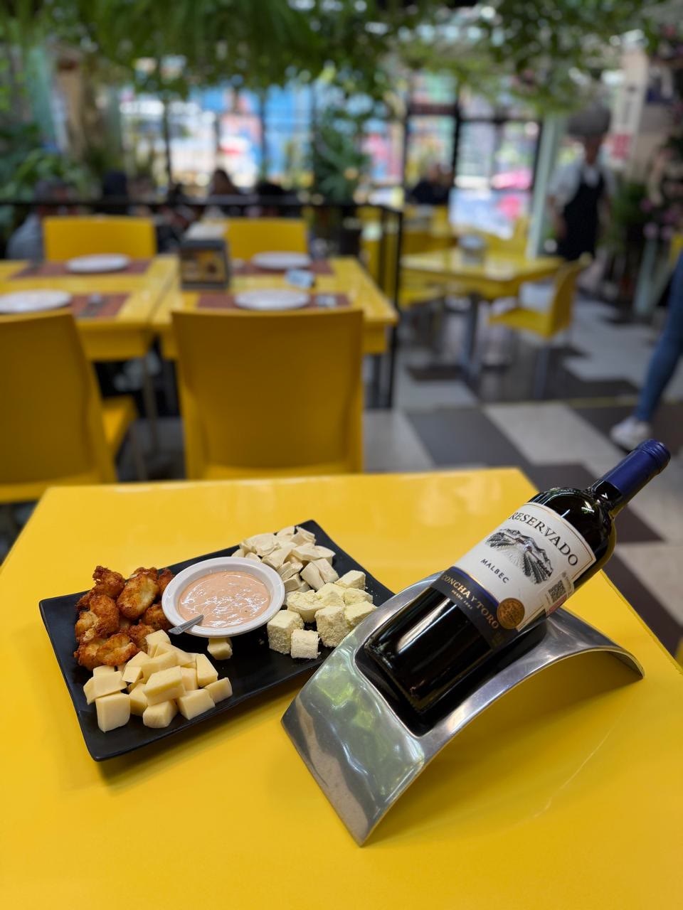 Tabla de quesos y vino, Sibarita Restaurante